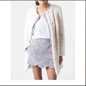 Topshop Fur Coat